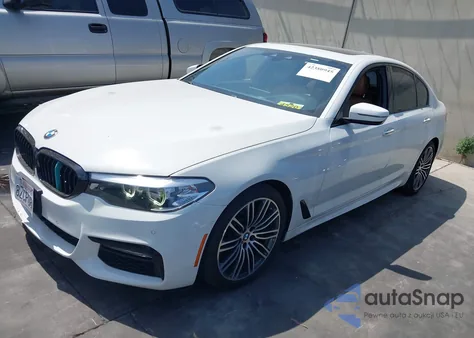 2018 BMW 530I из США, поврежденный, VIN WBAJA5C5XJWA39179